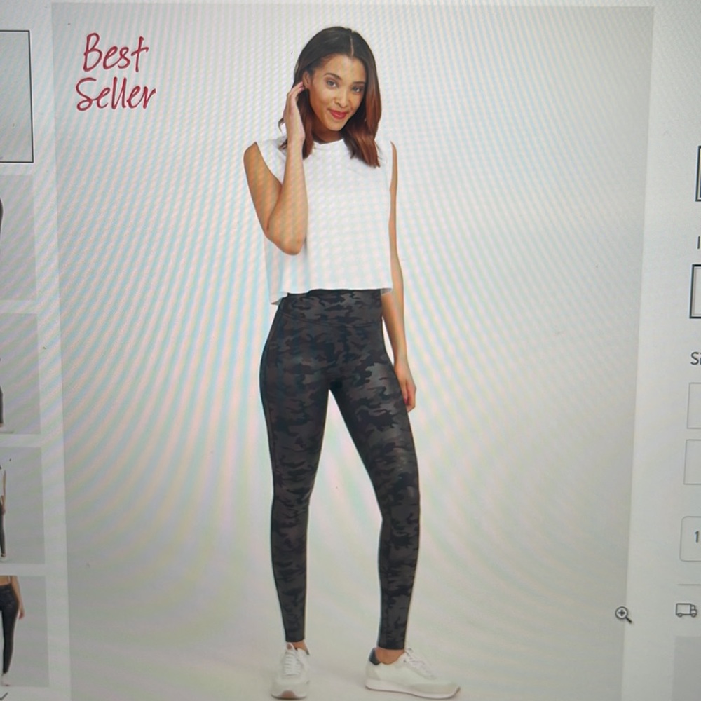 SPANX- CAMO LEGGINGS